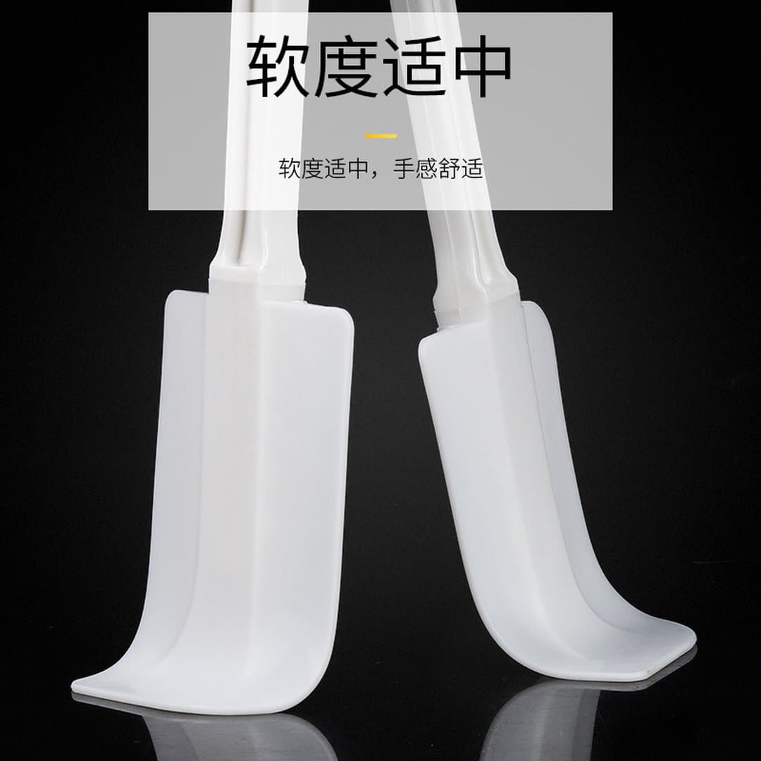 Phới Lồng / Thìa Silicon Đúc Nguyên Khối Chịu Nhiệt Cao Cấp - Dụng Cụ Trộn Kem, Vet Bột Làm Bánh Đa Năng Cho Gian Bếp — 4