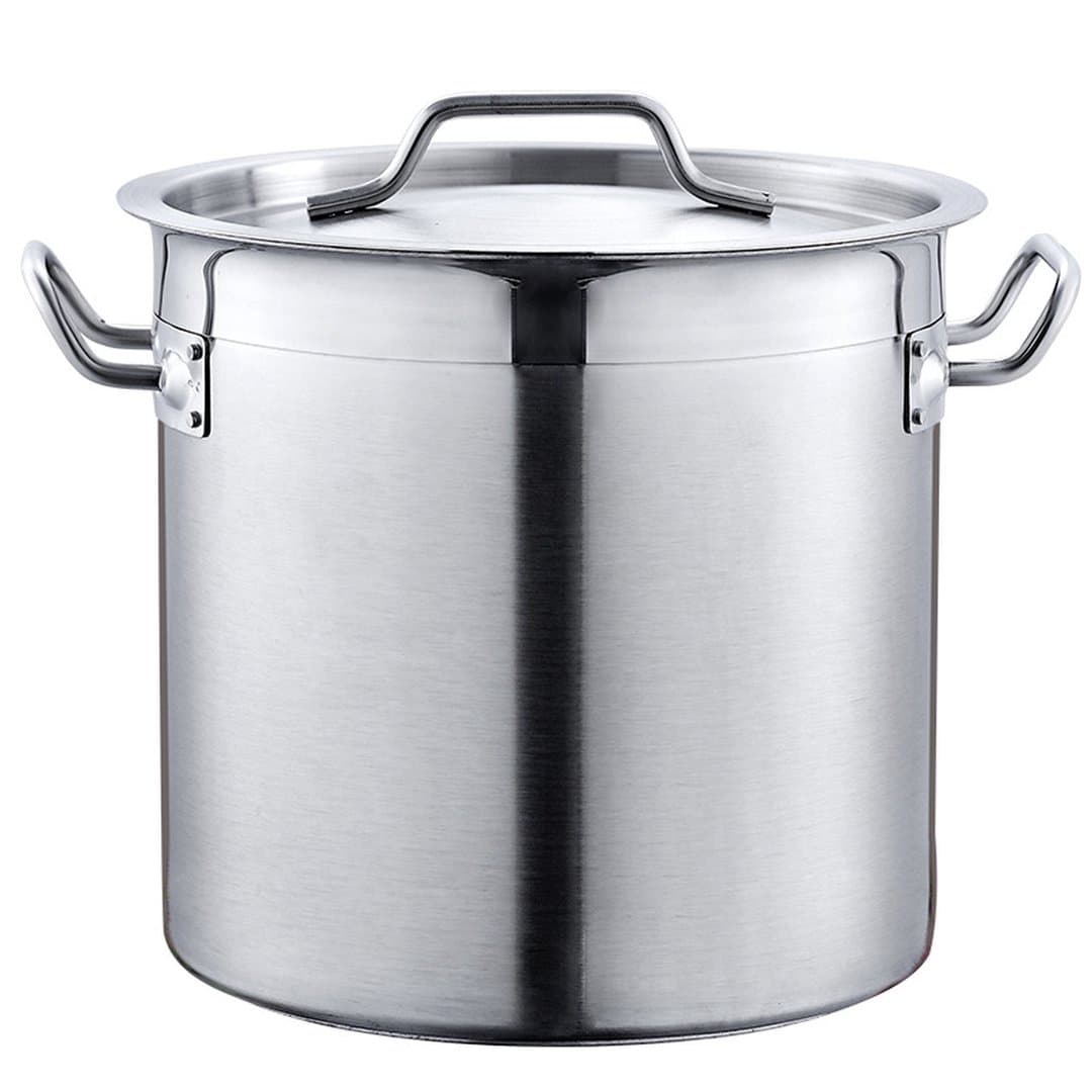 Nồi Canh Inox Đáy Composite Siêu Dày Đun Bếp Từ Sino - Thùng Tròn Ủ Trà Sữa Nấu Trân Châu Công Suất Lớn Chuyên Dụng Cho Nhà Hàng Và Quán Trà Sữa — 5