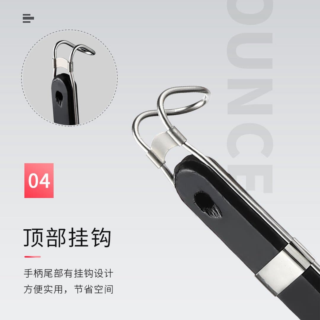 Vợt Trụng Mì Inox Đục Lỗ Cán Gỗ Cao Cấp - Giỏ Thoát Nước Trần Bột Lọc Xương Trụng Hủ Tiếu Chuyên Dụng — 4