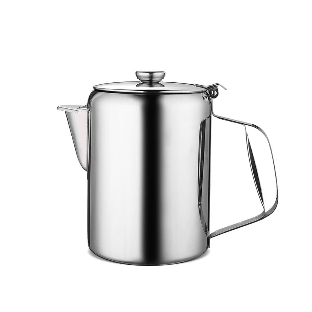 Ấm Trà Sữa Vớ Kiểu Hồng Kông Inox 304 Dày Dặn Cao Cấp - Ấm Kéo Trà Cà Phê Chuyên Dụng Cho Quán Đun Bếp Từ Tiện Lợi Ai Giger — 5