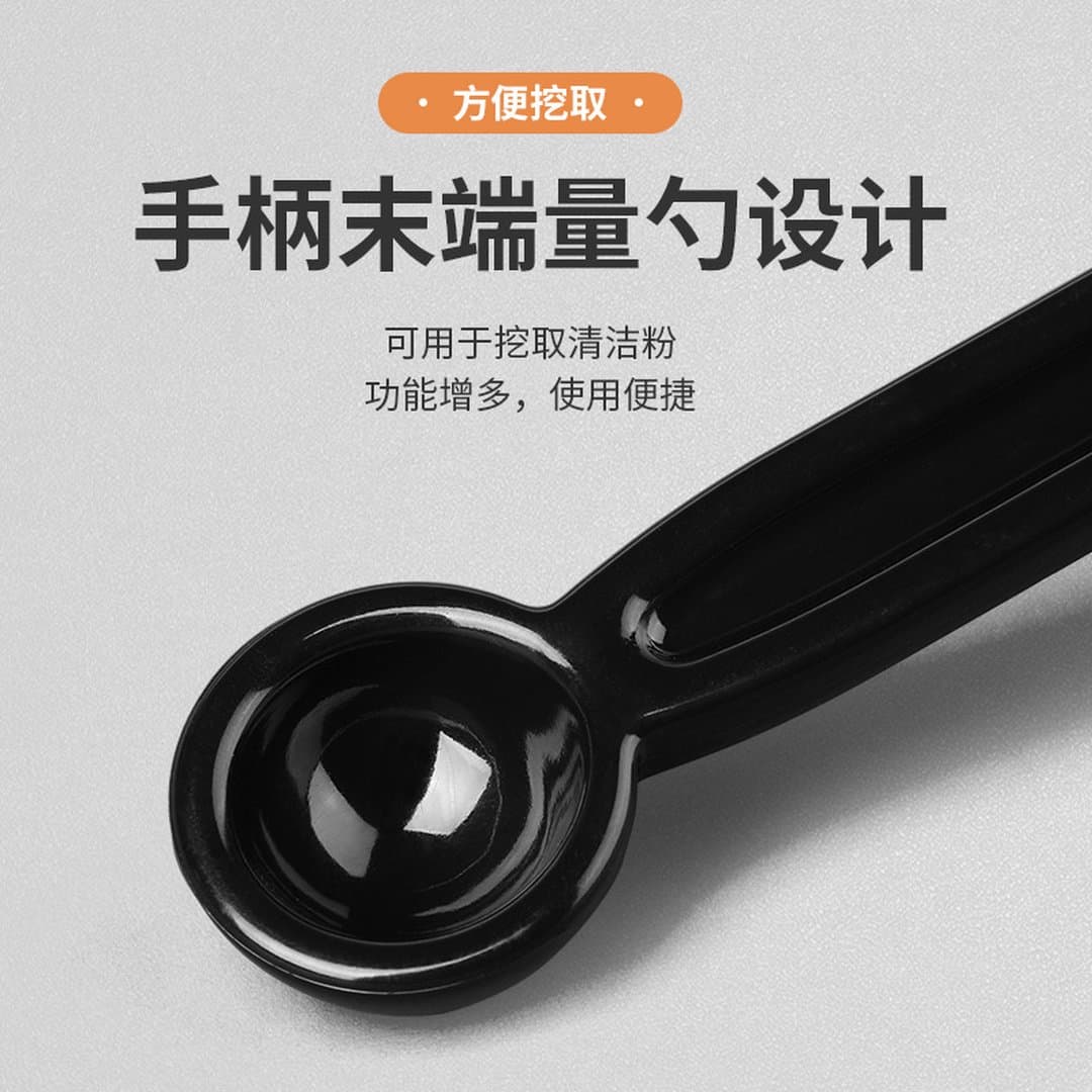 Cọ Vệ Sinh Họng Máy Pha Cà Phê Khuỷu Cong Sino - Bàn Chải Nylon Vệ Sinh Đầu Grouphead Chuyên Dụng Tích Hợp Muỗng Đong — 4