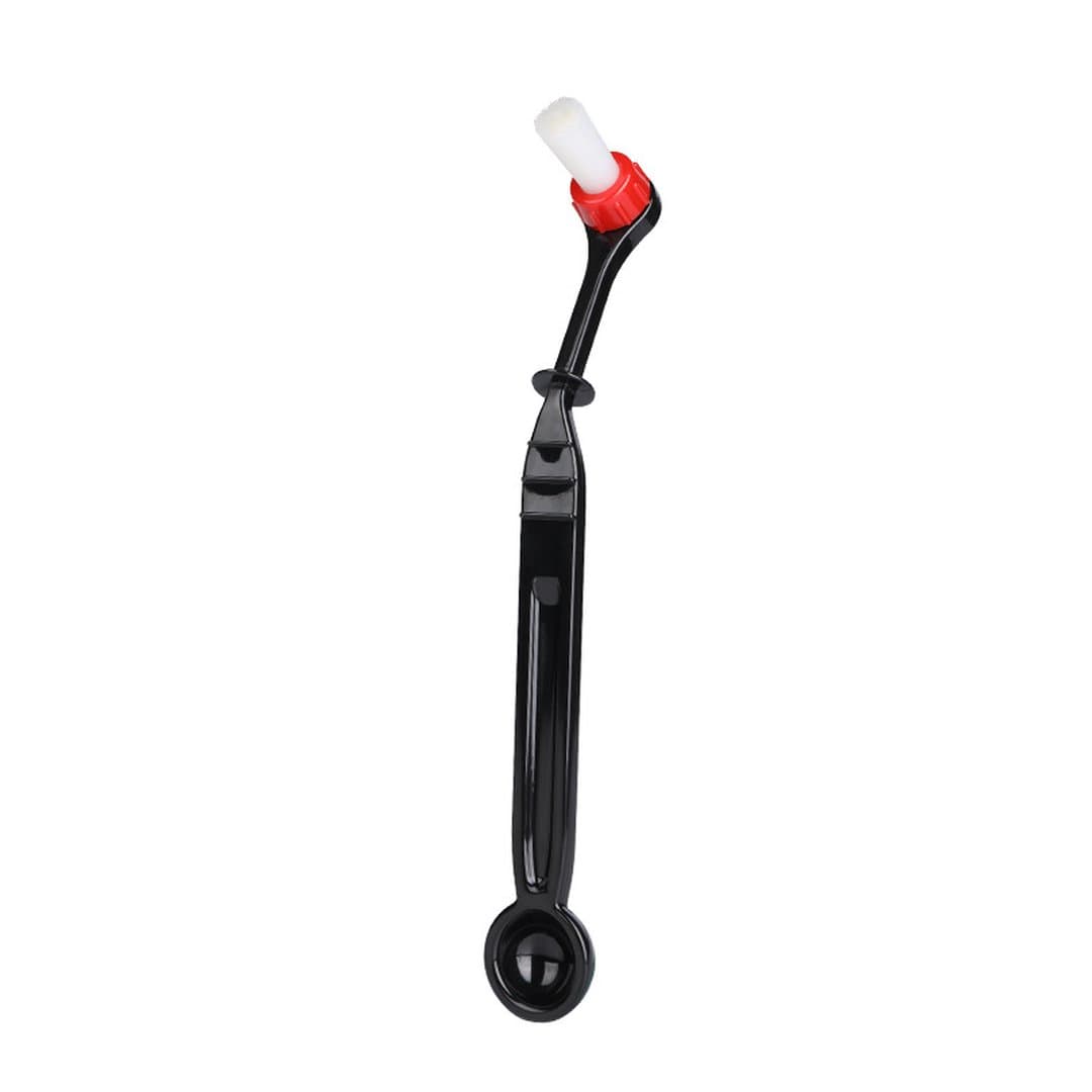Cọ Vệ Sinh Họng Máy Pha Cà Phê Khuỷu Cong Sino - Bàn Chải Nylon Vệ Sinh Đầu Grouphead Chuyên Dụng Tích Hợp Muỗng Đong — 5