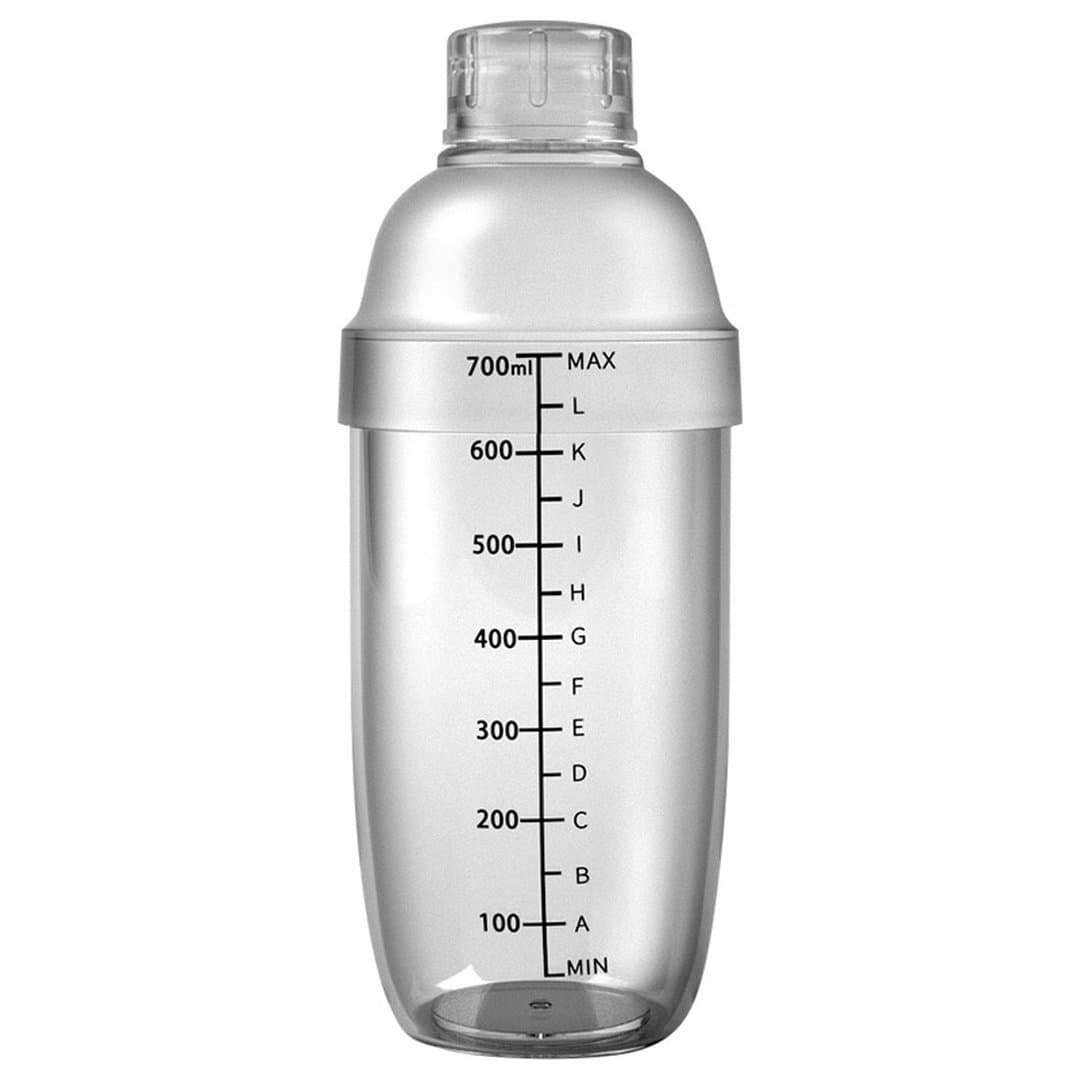 Bình Shaker Pha Chế Trà Sữa Dày Dặn Vạch Chia Đỏ Đen Thế Hệ Mới – Bình Lắc Nhựa Cao Cấp Chuyên Dụng Cho Quán Trà Chanh, Cà Phê — 3