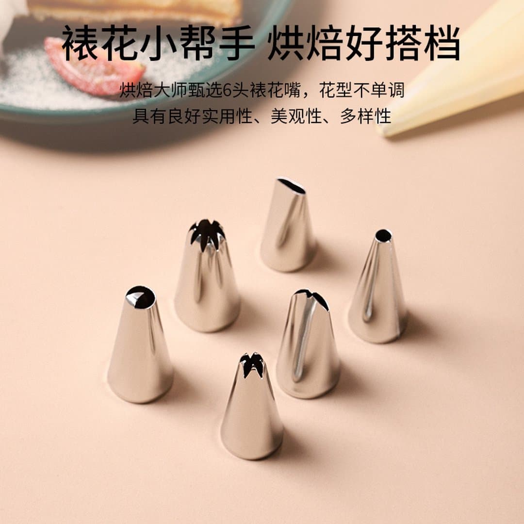 Túi Bắt Kem Dùng 1 Lần Trong Suốt Siêu Dày Chống Bể - Túi Tam Giác Bắt Kem Bơ, Whipping Cream, Trang Trí Bánh Kem Chuyên Dụng — 4