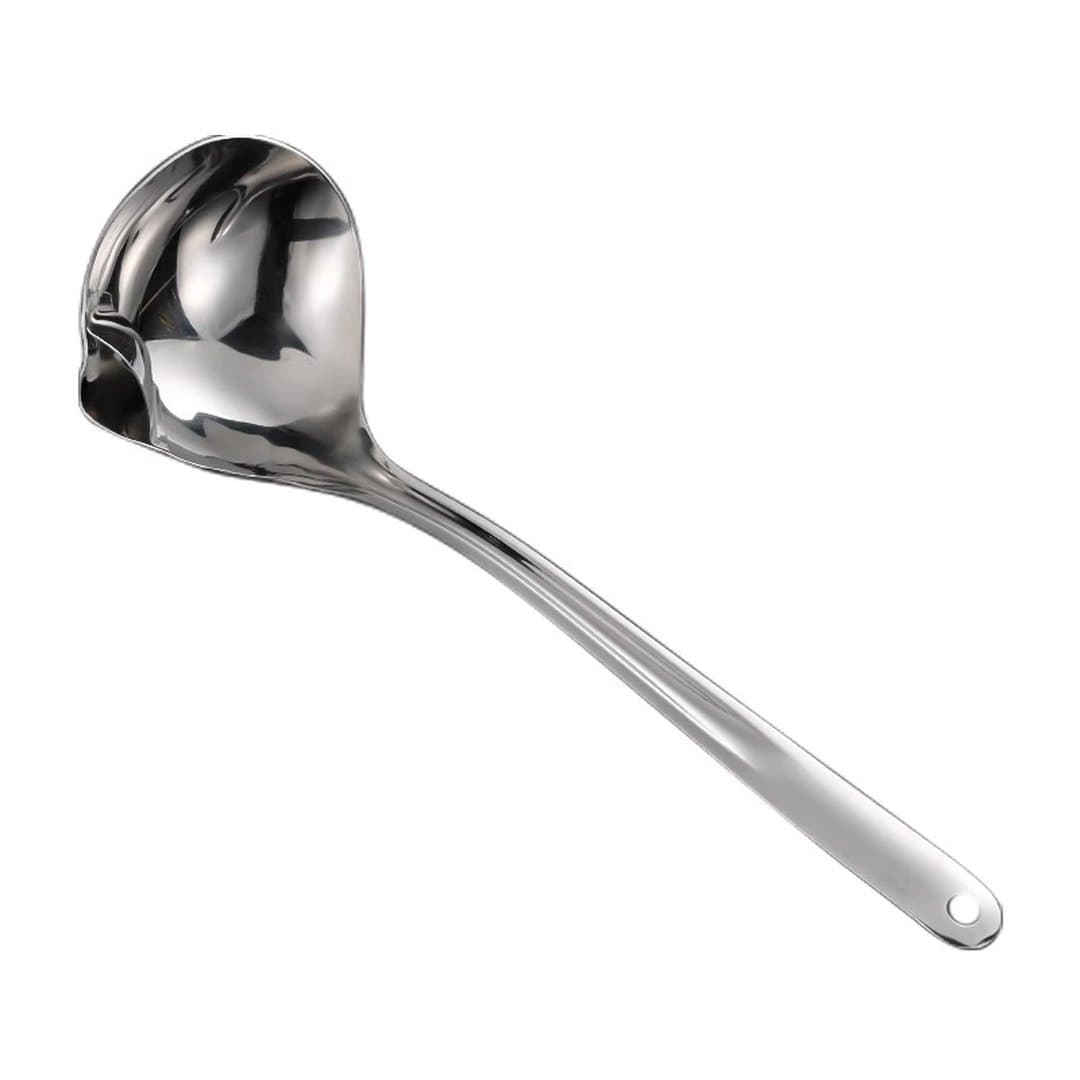 Muôi Lọc Váng Dầu Inox 304 Cao Cấp - Thìa Hớt Mỡ Thông Minh Cách Ly Nước Lẩu Cho Gia Đình — 5