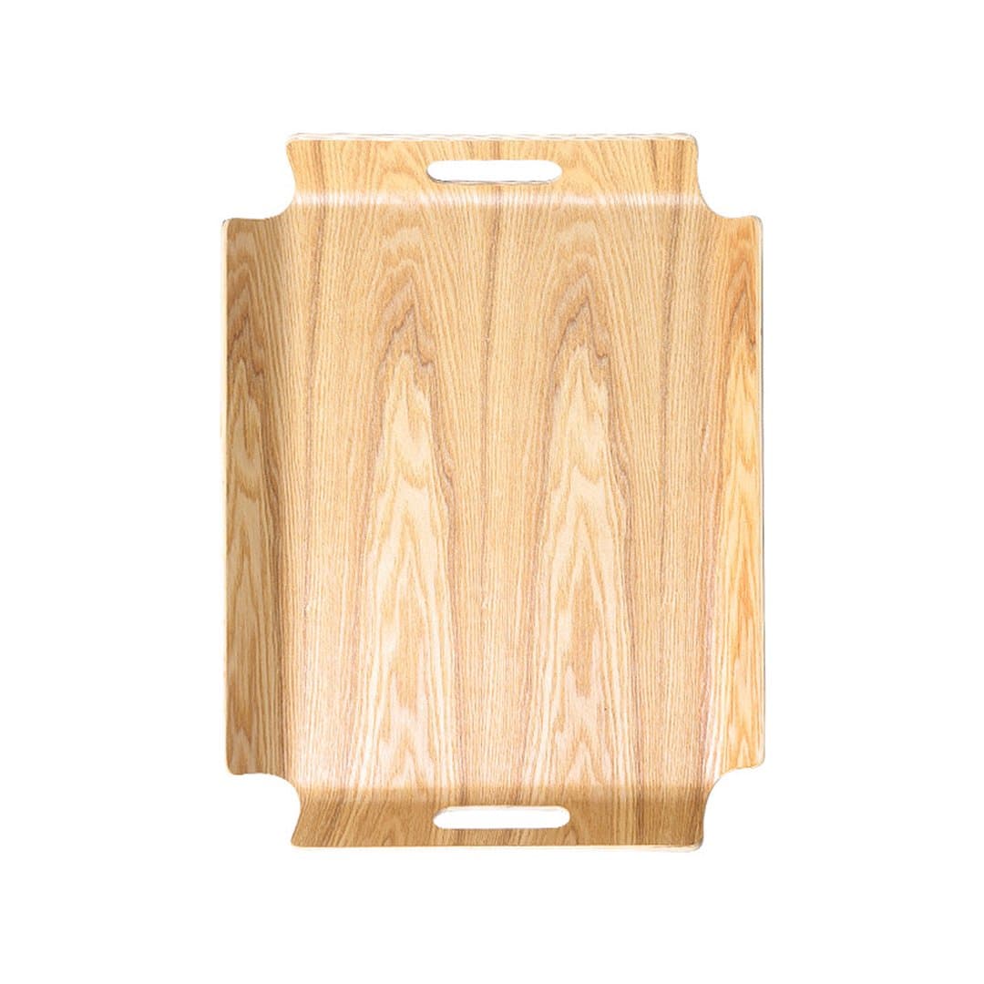 Khay Gỗ Fraxinus Đựng Bánh Mì Trưng Bày Đồ Ăn - Khay Gỗ Tự Nhiên Có Tay Cầm Sang Trọng Cho Nhà Hàng, Quán Cafe, Gia Đình — 5