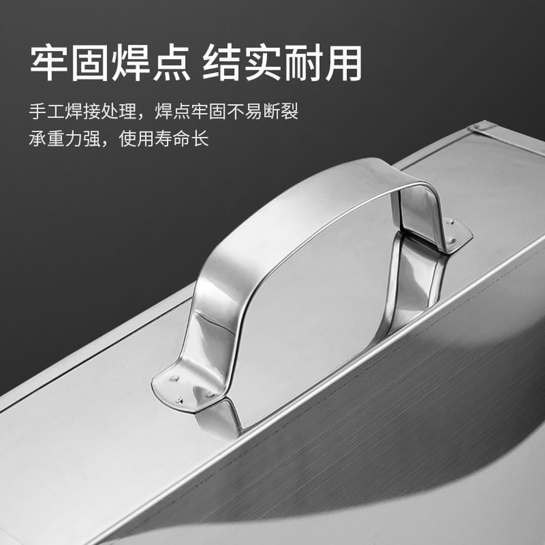 Xẻng Xúc Khoai Tây Chiên Inox 304 Cao Cấp - Muỗng Đóng Gói Mỏ Vịt, Phễu Đựng Gà Rán, Sườn Gà, Phi Lê Chuyên Dụng Cho Nhà Hàng, Quán Ăn — 4